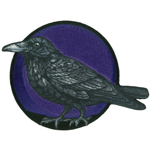 Hot Leathers Raven Patch 4" Biker Patches Hot Leathers Raven Patch 4" Biker Patches