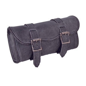 Tombstone Gray Small Leather Motorcycle Tool Bag Tombstone Gray Small Leather Motorcycle Tool Bag