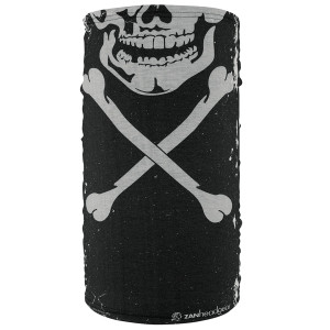 Skull & Bones Fleece Neck Gaiter Mask – Black Fleece with White Skull and Crossbones Design Skull & Bones Fleece Neck Gaiter Mask – Black Fleece with White Skull and Crossbones Design