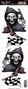 Lethal Threat Reaper Race Flag Decal Set Lethal Threat Reaper Race Flag Decal Set