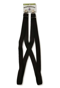 Suspender Factory Black Suspenders 2'' Suspender Factory Black Suspenders 2''