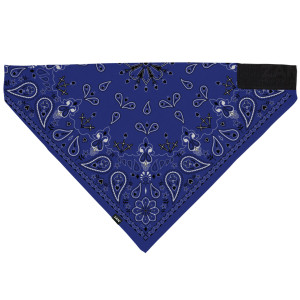 Blue Paisley Bandanna Mask – Classic Biker Style Face Covering for Riders Blue Paisley Bandanna Mask – Classic Biker Style Face Covering for Riders