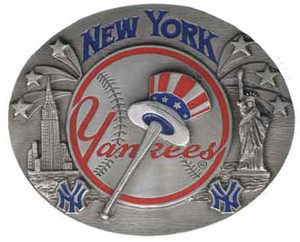 Official MLB New York Yankees belt buckle Official MLB New York Yankees belt buckle