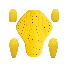 Universal CE-2 Armor Pads Set for motorcycle jackets, including back, shoulder, and elbow pads Universal CE-2 Armor Pads Set for motorcycle jackets, including back, shoulder, and elbow pads