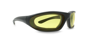 Small-Fit Motorcycle Glasses w/ Yellow Lens Small-Fit Motorcycle Glasses w/ Yellow Lens
