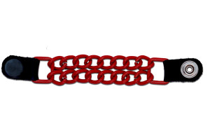 USA Made Red & Black Motorcycle Vest Extenders USA Made Red & Black Motorcycle Vest Extenders