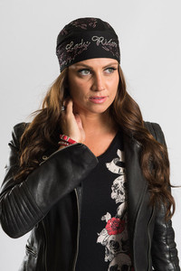 Lady Rider Pink Bling Biker Headwrap Lady Rider Pink Bling Biker Headwrap