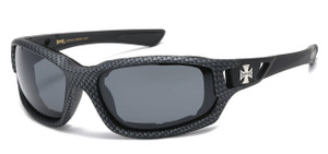 Carbon Wide Lens Padded Biker Sunglasses – Carbon Fiber-Inspired Frame with Foam Padding for Comfort Carbon Wide Lens Padded Biker Sunglasses – Carbon Fiber-Inspired Frame with Foam Padding for Comfort