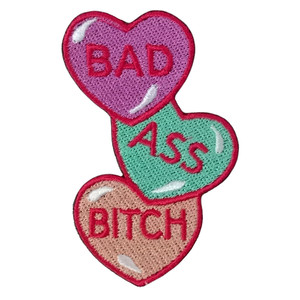 Hot Leathers Bad Ass Bitch Biker Patch Hot Leathers Bad Ass Bitch Biker Patch