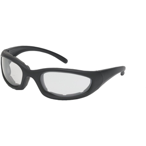 Padded Clear Motorcycle Glasses - Small - Medium Fit Padded Clear Motorcycle Glasses - Small - Medium Fit