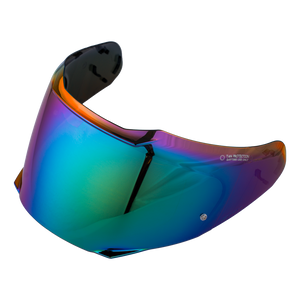 Replacement Daytona Detour Helmet Outer Shield, Rainbow Replacement Daytona Detour Helmet Outer Shield, Rainbow