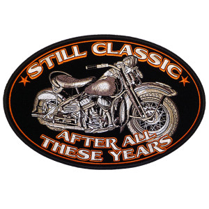 Hot Leathers Still Classic Motorcycle Patch Hot Leathers Still Classic Motorcycle Patch