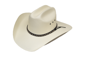Lone Star Parker White Straw Western Hat