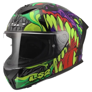 LS2 Rapid Lycant full face motorcycle helmet green purple