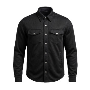 lightweight summer motorcycle riding shirt with ce elbow and shoulder armor