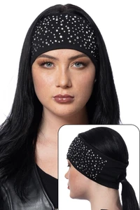 Hair Glove starry night gem biker ponytail headband
