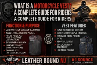 What Is a Motorcycle Vest? A Complete Guide for Riders