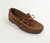 Wide Classic Minnetonka Moccasins Dusty Brown