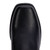 Dingo Rev Up DI19057 men's black leather short harness motorcycle boots with square toe
