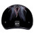 Gloss Skull Cross Bones Daytona Half Motorcycle Helmet