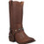 Women's Western Brown Harness Boots, Dingo #Appaloosa