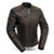 First Classics distressed ladies leather motorcycle jacket front view with full zip closure and concealed carry pocket First Classics distressed ladies leather motorcycle jacket front view with full zip closure and concealed carry pocket