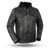 Leather Denim Style Motorcycle Jacket, Vendetta FIM276SDTZ