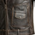 Vintage Brown Men's Leather Motorcycle Jacket