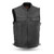 Side Lace Men's Leather Motorcycle Club Vest, First Classics Sniper Side Lace Men's Leather Motorcycle Club Vest, First Classics Sniper
