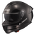 LS2 Stream Gloss Black Full Face Motorcycle Helmet with Built-in Sun Shield