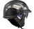 Side Profile of LS2 Rebellion Half Helmet showcasing aerodynamic design and ventilation ports Side Profile of LS2 Rebellion Half Helmet showcasing aerodynamic design and ventilation ports