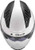 Top view of LS2 White Copter helmet highlighting aerodynamic shape and ventilation ports