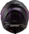 LS2 Ladies Motorcycle Full Face Helmet Purple Lux