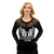 Liberty-Wear Live Legendary Biker Shirt with rhinestone embellishments