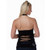 Back view showcasing open back design of Blossomed Elegance Halter Bedazzled Top by Liberty Wear