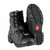 All-weather full-grain waterproof cowhide leather riding boots with an oil and slip resistant outsole