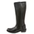 Milwaukee Leather Women's Black 14-Inch Lace-Up Motorcycle Harness Boots with Side Zipper