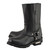 Milwaukee Leather Men's 11-Inch Classic Harness Motorcycle Boots with Square Toe and Harness Strap