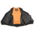 Milwaukee Leather ML1254N Women's vest highlighting concealed carry pocket for secure storage