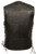 Milwaukee Leather ML1359 Men's Black Leather Vest