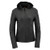 Milwaukee Leather women's black motorcycle jacket with removable hoodie and concealed carry pockets