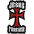 Jesus Forever Cross Biker Patch by Hot Leathers – Christian motorcycle patch Jesus Forever Cross Biker Patch by Hot Leathers – Christian motorcycle patch