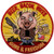 Beer Bacon Bikes and Guns Patch, Hot Leathers Biker Patches