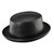 Henschel Black Leather Porkpie Hat