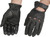 Model wearing Milwaukee Leather unlined black leather driving gloves Model wearing Milwaukee Leather unlined black leather driving gloves