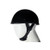 Novelty Motorcycle Helmet, Gloss Black Beanie, Low Profile