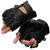 Milwaukee Leather SH851 Men's USA Deer Skin Fingerless Motorcycle Gloves