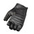 Deerskin fingerless gloves highlighting gel-padded palms for vibration reduction