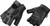 Deerskin fingerless gloves with adjustable wrist strap