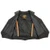 Interior view of Milwaukee Leather Ladies Classic Leather Motorcycle Vest with mesh lining